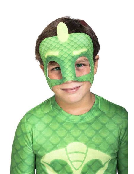 Detalle - Disfraz de Gekko de PJ Masks para niño