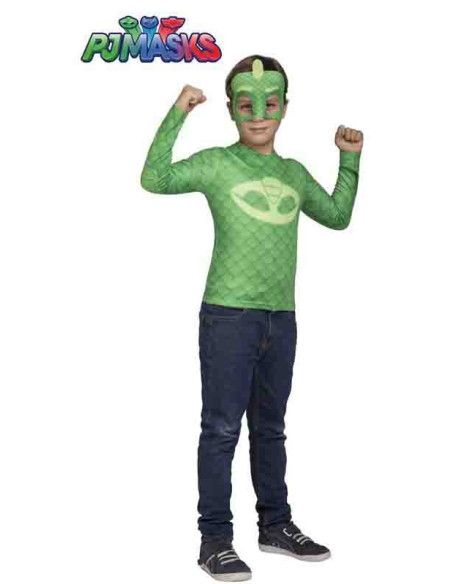 Disfraz de Gekko de PJ Masks para niño