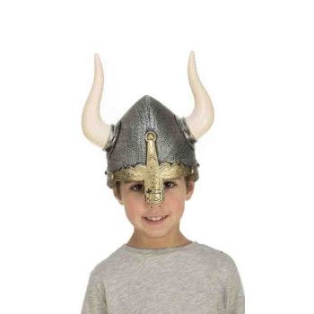 Casco de Vikingo con cubre nariz Infantil - Casco de Vikingo