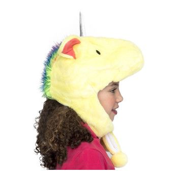 Gorro de Unicornio Amarillo