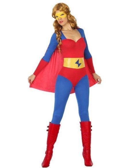 Disfraz de SuperHeroína Rayo para Mujer