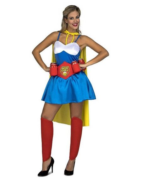 Disfraz de Bierwoman para Mujer