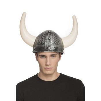 Casco  disfraz Vikingo