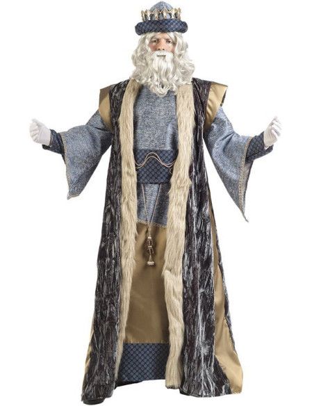 Disfraz de Rey Mago Melchor Deluxe para Hombre