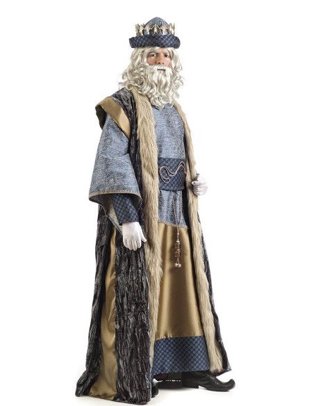 Disfraz de Rey Mago Melchor Deluxe para Hombre