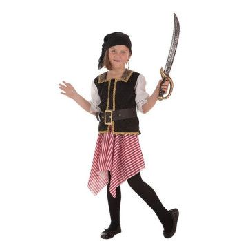 Disfraz de Pirata del Caribe para Niña - Disfraces de Halloween para Niños y Niñas Infantil - MisterDisfraz.com