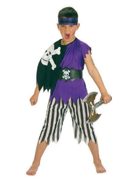 Disfraz de Pirata Calavera Niño - Disfraces de Pirata y de Mosquetero para niñas y niños - MisterDisfraz.com