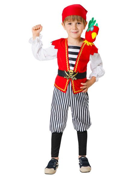Disfraz de Pirata loro para Niño