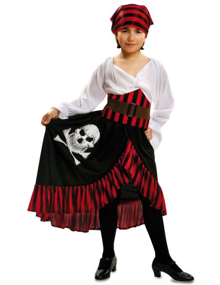 Disfraz de Pirata Bandana para Niña