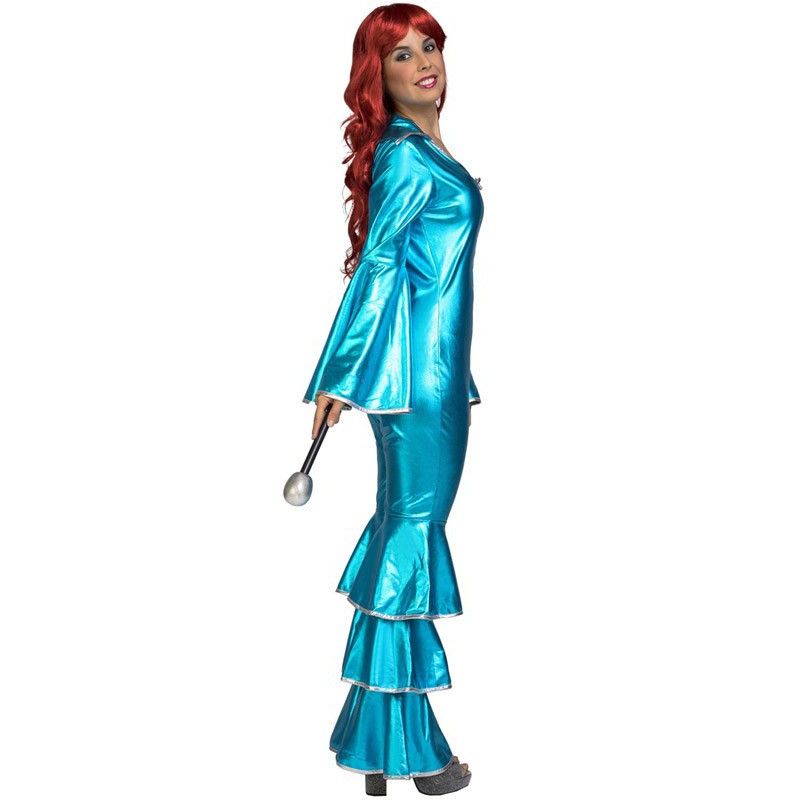 Disfraz Disco Turquesa para mujer