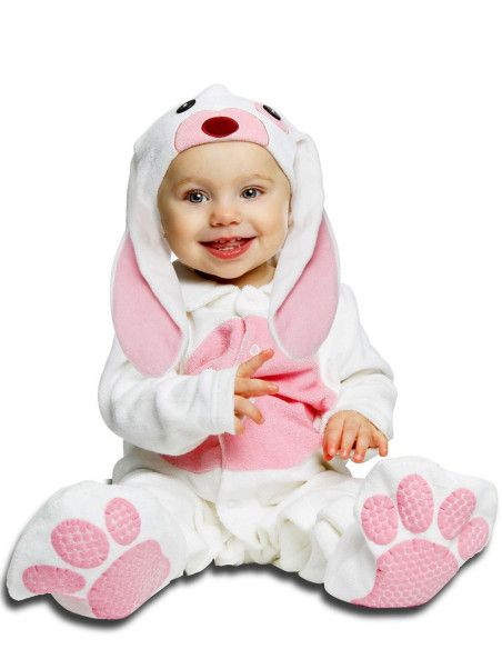  Disfraz de Pequeño Conejito Rosa para Bebé