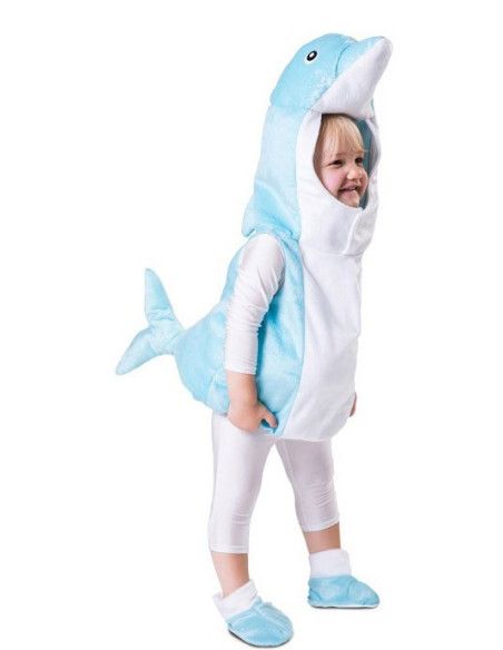 Disfraz de Defín Azul para Bebé y Niño