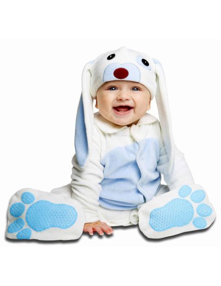 Disfraz de Pequeño Conejito Azul para Bebé