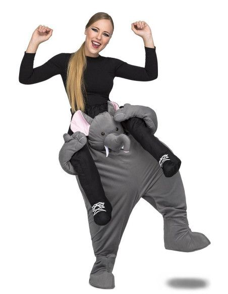 Disfraz de Elefante a Hombros para adulto