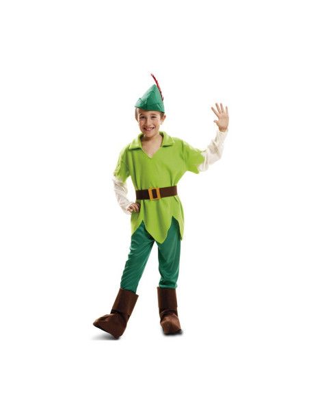 Disfraz de Peter Pan Verde para Niño