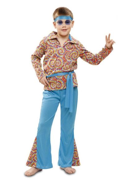 Disfraz de Hippie Psicodélico para Niño