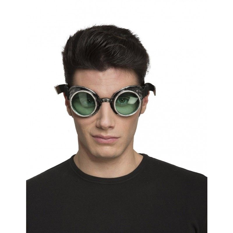 Gafas Steampunk Verdes