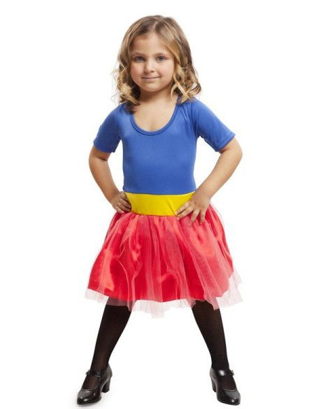 Disfraz de Heroína Azul para Niña