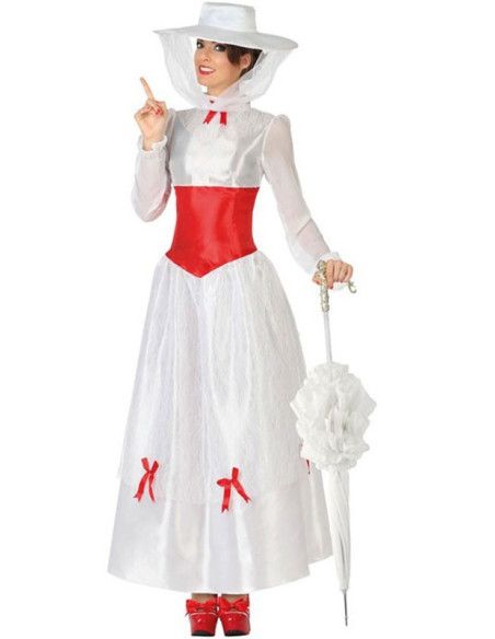 Disfraz de Niñera Mary para Mujer