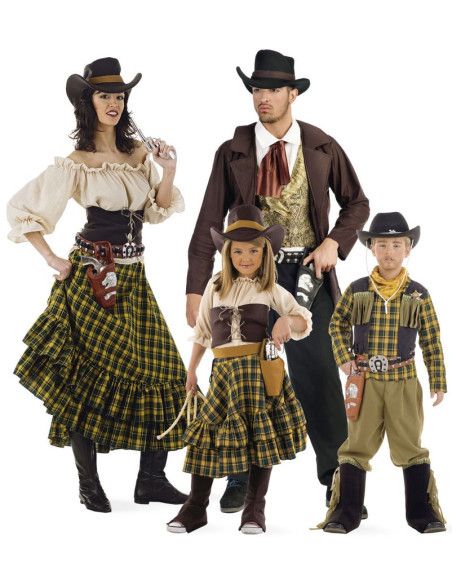 Disfraz de Vaquera Bandida para niña - Disfraces de Indios y Vaqueros para Niños y Niñas - MisterDisfraz.com