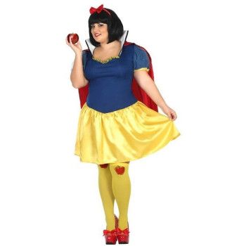 Disfraz de Blancanieves para Mujer - Disfraces Cuentos Infantiles Mujer Tallas Grandes - MisterDisfraz.com