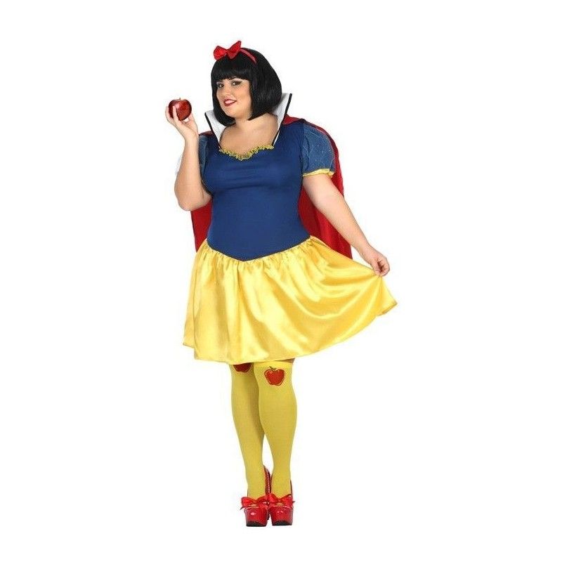 Disfraz de Blancanieves para Mujer - Disfraces Cuentos Infantiles Mujer Tallas Grandes - MisterDisfraz.com