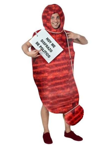 Disfraz de Chorizo Político para Adultos