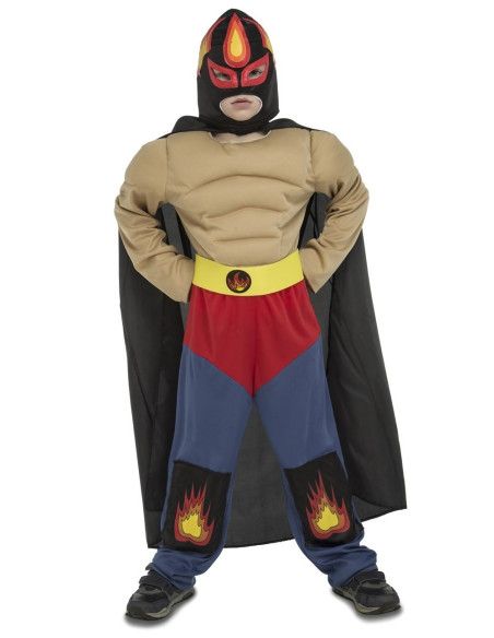 Disfraz de Luchador Ramírez para Niño