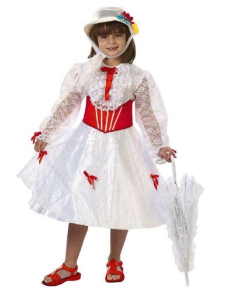 Disfraz de Institutriz Mari Infantil | Disfraz de Mary Poppins Niña