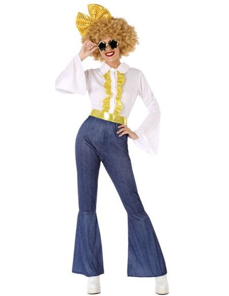 Disfraz de Disco Volantes para Mujer