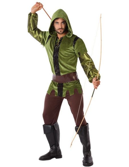 Disfraz de Arquero Verde para Hombre