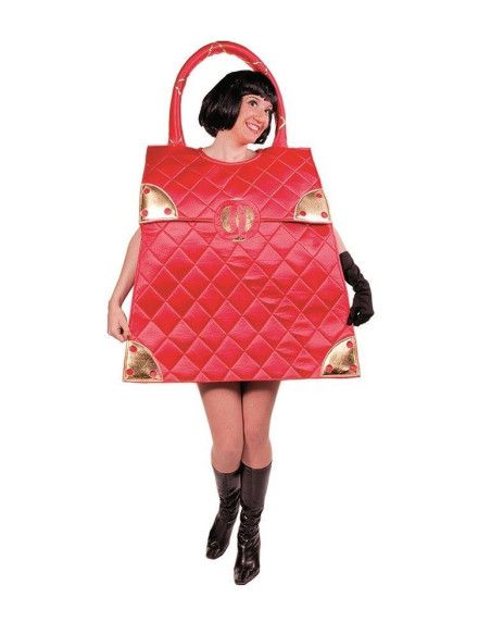 Disfraz de Bolso Elegante Rojo - Disfraces Originales, Divertidos y de Cachondeo para dar la nota - MisterDisfraz.com
