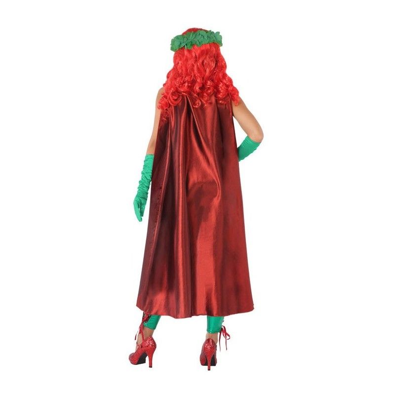 Espalda - Disfraz de Súper Heroína Verde para Mujer