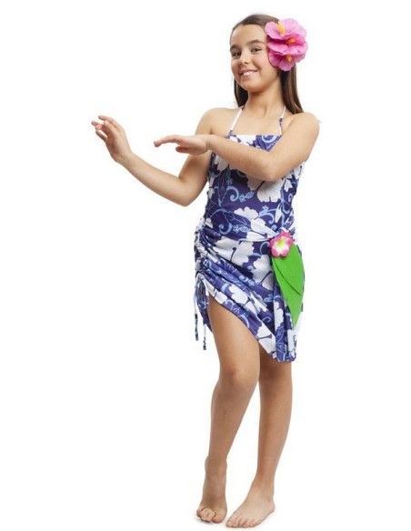 Disfraz de Princesa Hawaiana para Niña