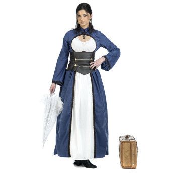 Disfraz de Dama Victoriana Medieval Deluxe para Mujer