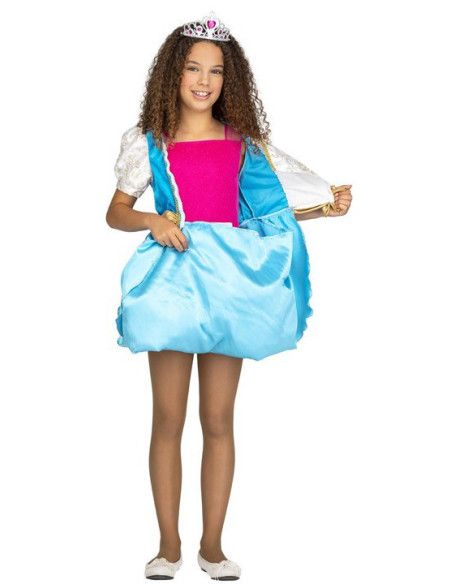 Cambio 1- Disfraz de Princesa Mágica Transformable para Niña.