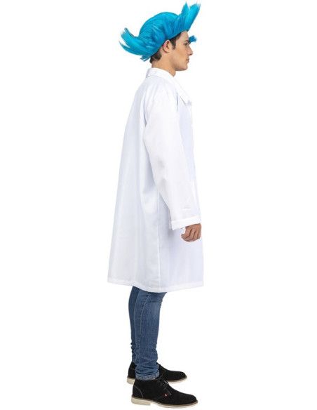 Perfil - Disfraz de Científico Loco para Hombre.