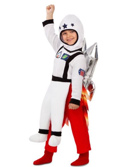 Disfraz de Astronauta en Cohete para Bebé.