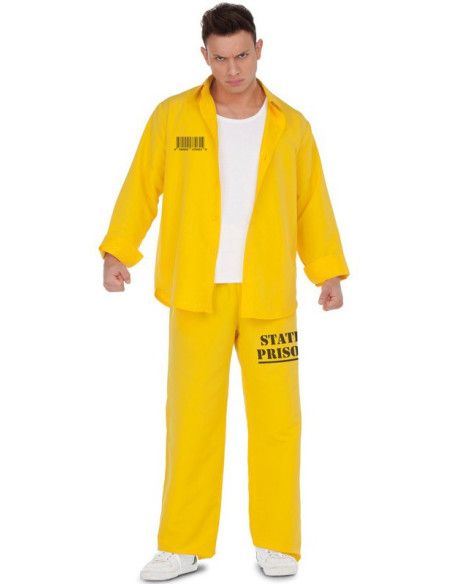 Disfraz de Preso Vis a Vis para Hombre.