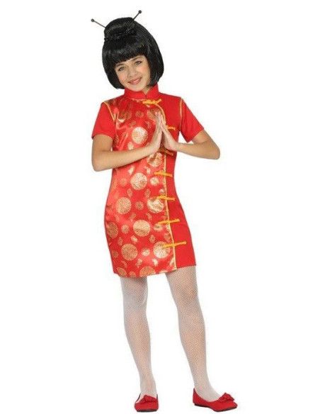 Disfraz de China Yuan para Niña - Disfraces de paises para niños y niñas - MisterDisfraz.com