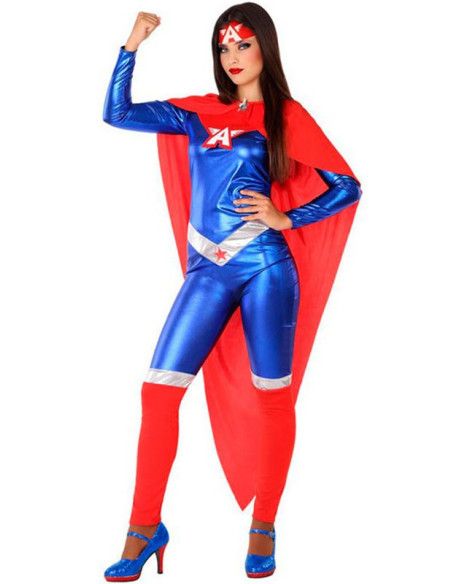 Disfraz de Heroína Americana para Mujer
