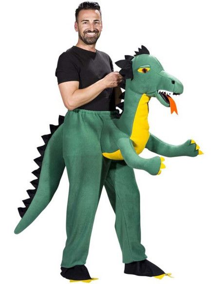 Disfraz de Dragón Verde para adulto - Disfraces de animales - Mister Disfraz