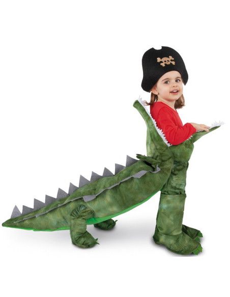 Disfraz de Cocodrilo Tragón para Niño y Bebé.