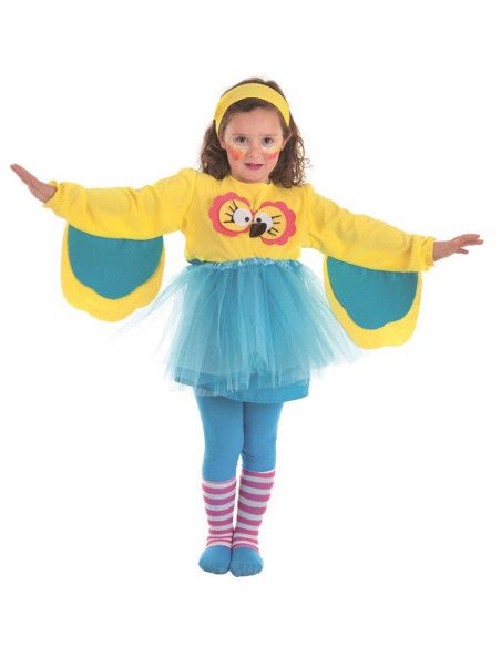 Disfraz de Búho con Ojazos para Niña.