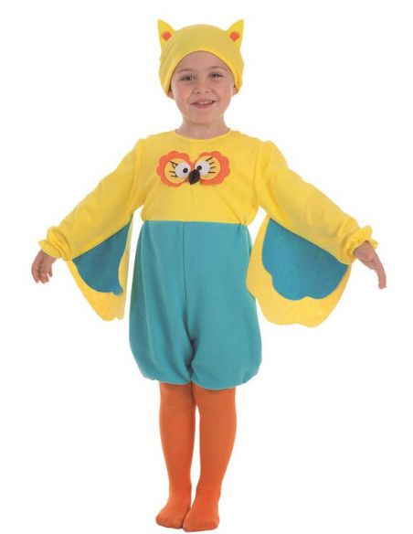Disfraz de Búho con Ojazos para Niño.