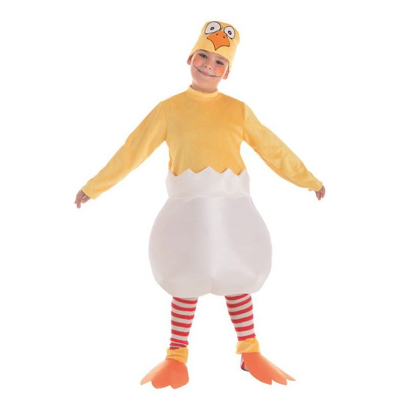 Detalle - Disfraz de Pollito en Cascarón para Niños.