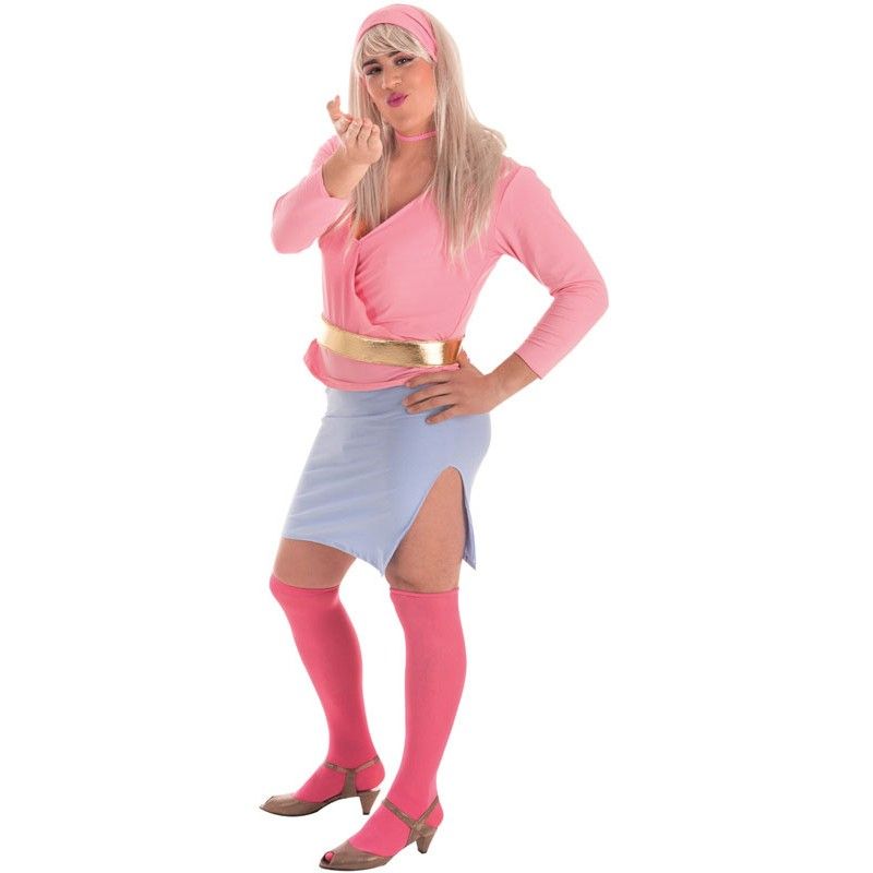 Detalle - Disfraz de Muñeca Famosa para Mujer.