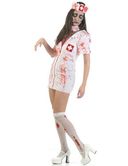 Disfraz de Enfermera Zombie para Mujer