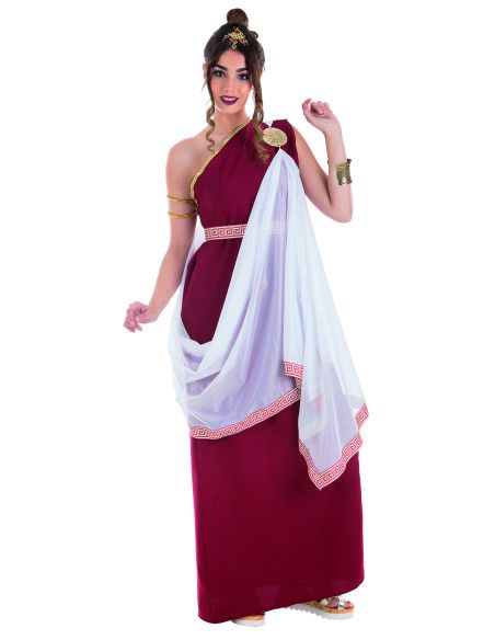 Disfraz de Romana Senatus para Mujer.