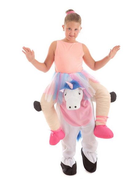 Disfraz de Bailarina a Hombros de Unicornio para Niña.